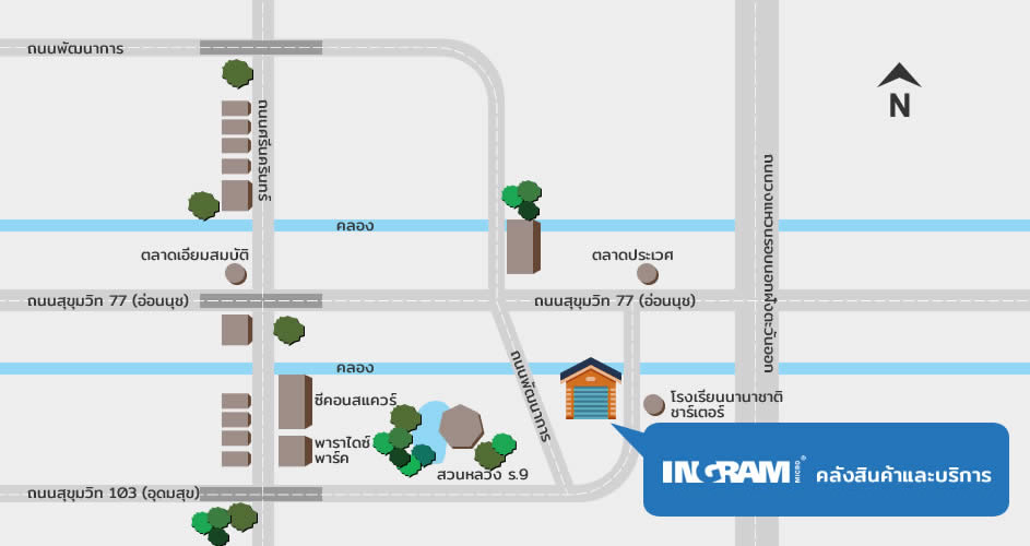 Ingram Micro (Thailand) Warehouse Map